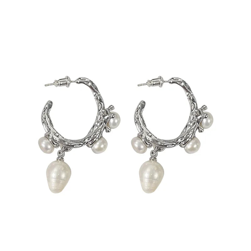 Freshwater Pearl Ear Studs